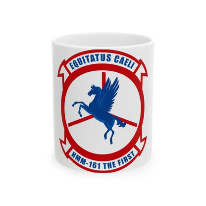 HMM 161 (USMC) White Coffee Mug 11oz - Go Mug Yourself