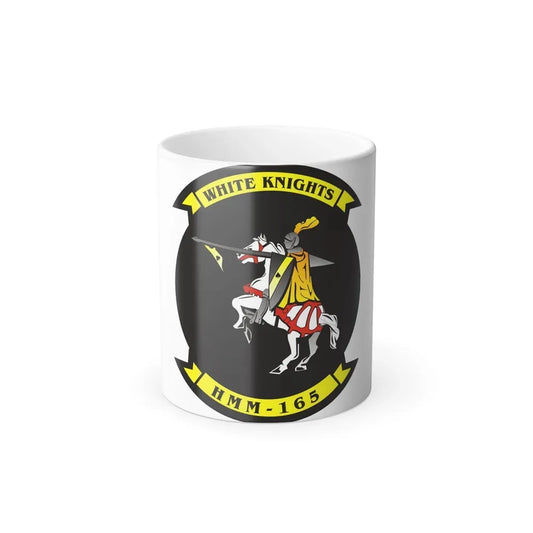 HMM 165 (USMC) Color Changing Coffee Mug 11oz - Go Mug Yourself