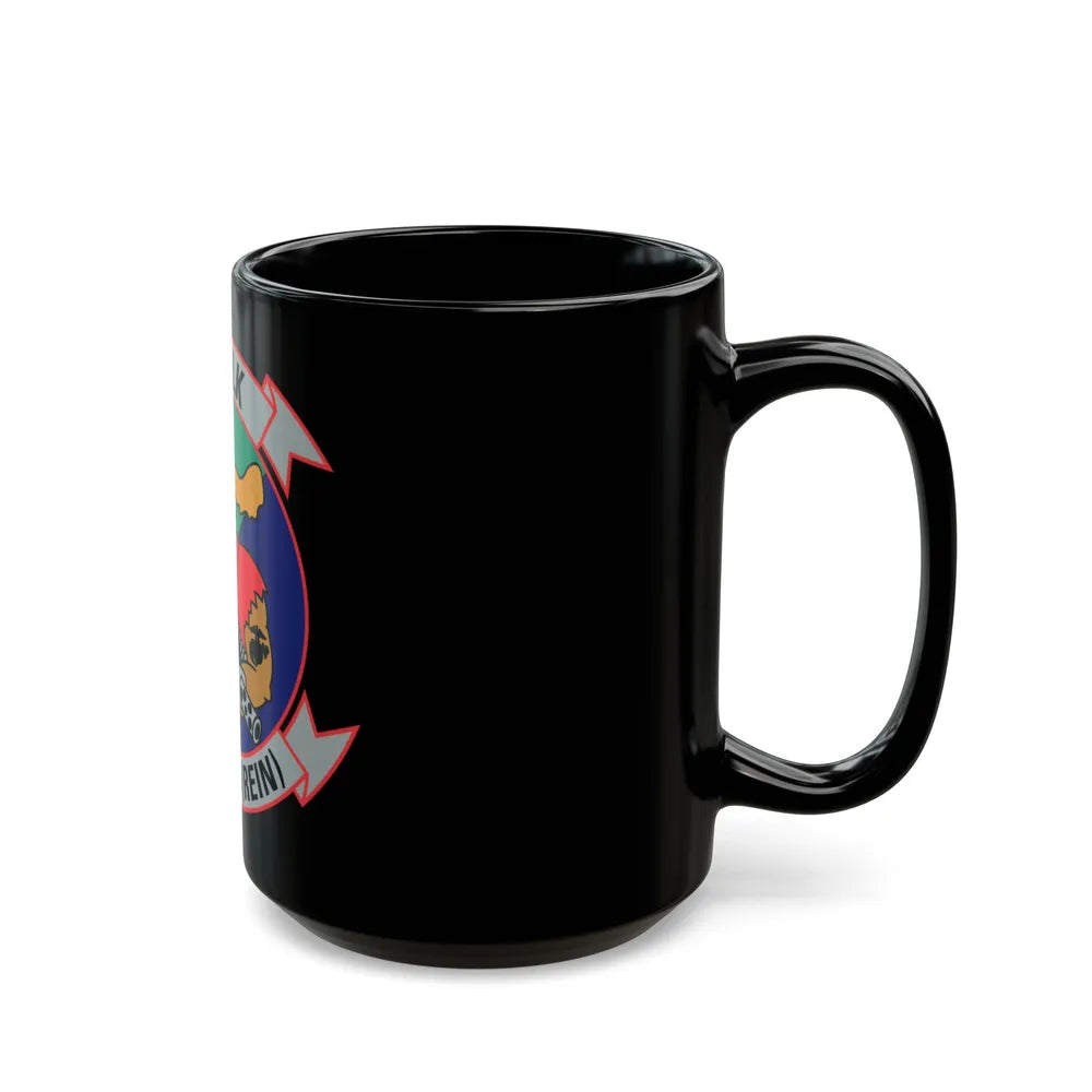 HMM 166 2 (USMC) Black Coffee Mug-Go Mug Yourself