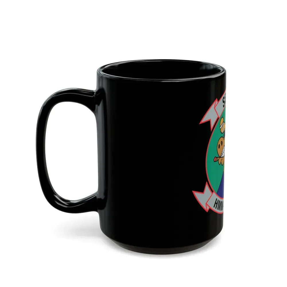 HMM 166 2 (USMC) Black Coffee Mug - Go Mug Yourself