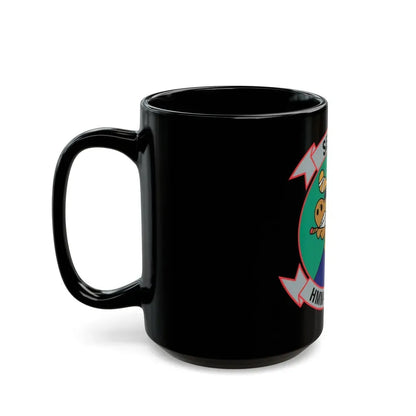 HMM 166 2 (USMC) Black Coffee Mug - Go Mug Yourself