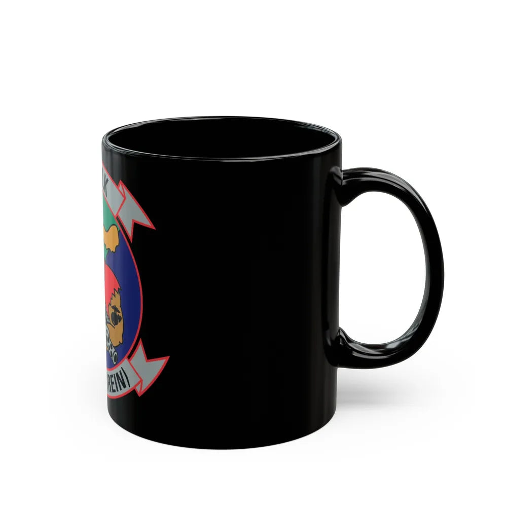 HMM 166 2 (USMC) Black Coffee Mug-Go Mug Yourself