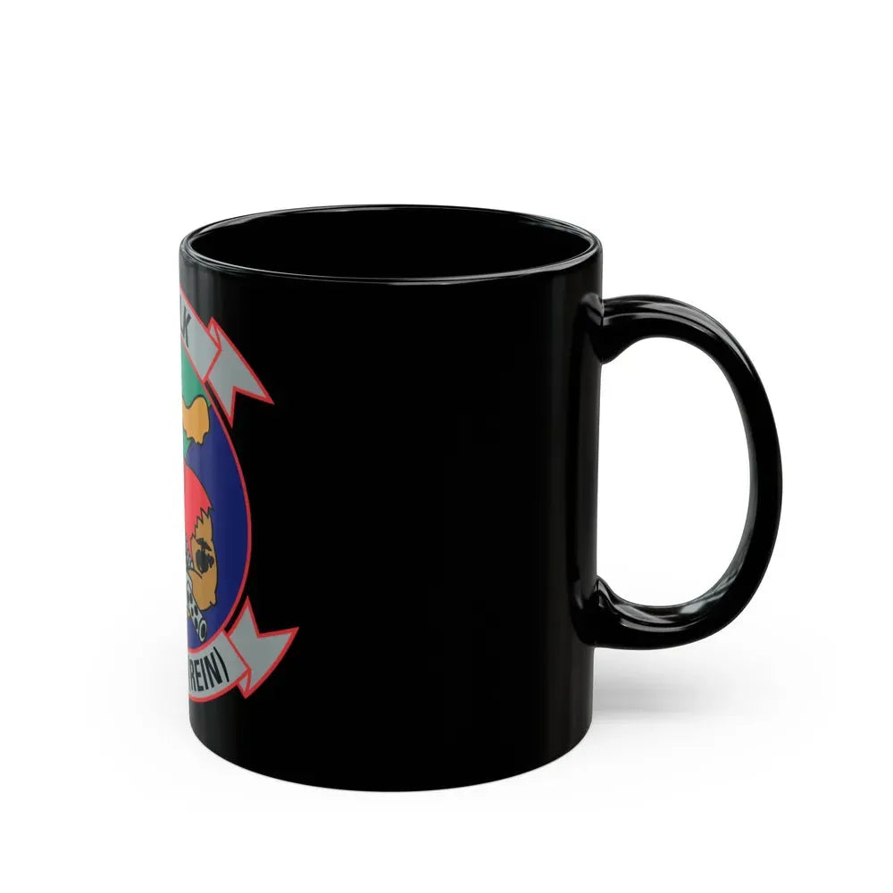HMM 166 2 (USMC) Black Coffee Mug - Go Mug Yourself