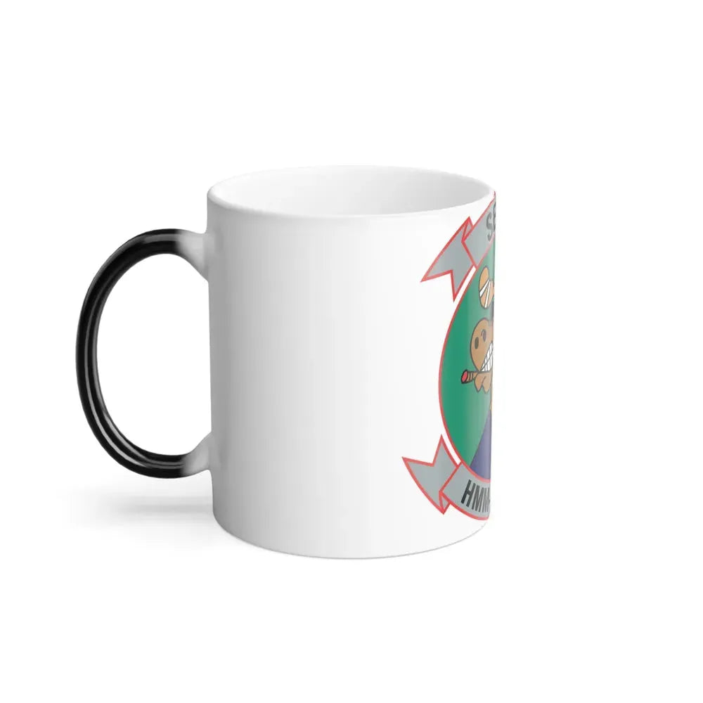 HMM 166 2 (USMC) Color Changing Coffee Mug - Go Mug Yourself