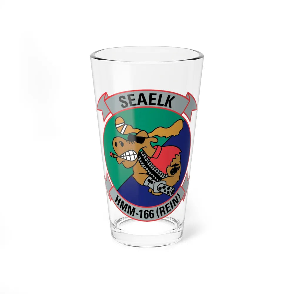 HMM 166 2 (USMC) Pint Glass 16oz-16oz-Go Mug Yourself