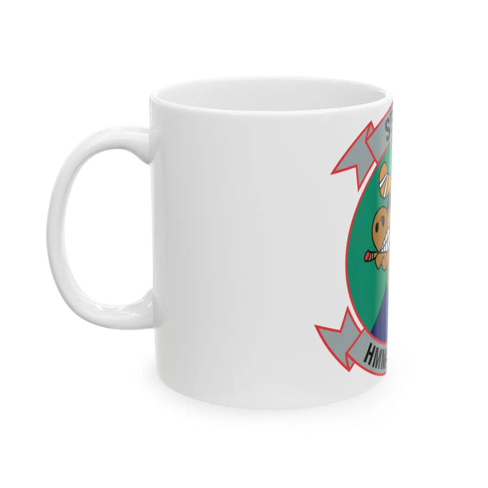 HMM 166 2 (USMC) White Coffee Mug-Go Mug Yourself