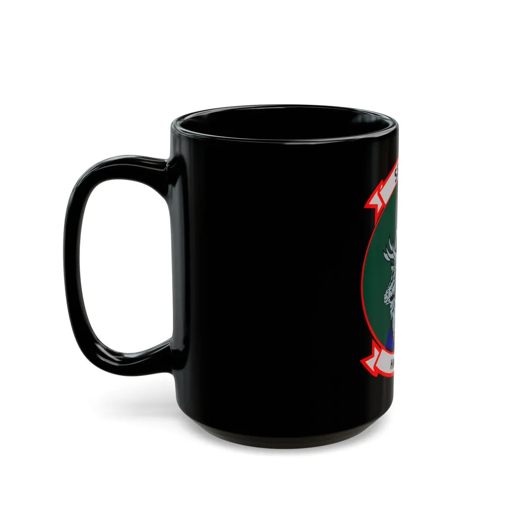 HMM 166 (USMC) Black Coffee Mug-Go Mug Yourself