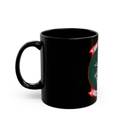 HMM 166 (USMC) Black Coffee Mug-Go Mug Yourself