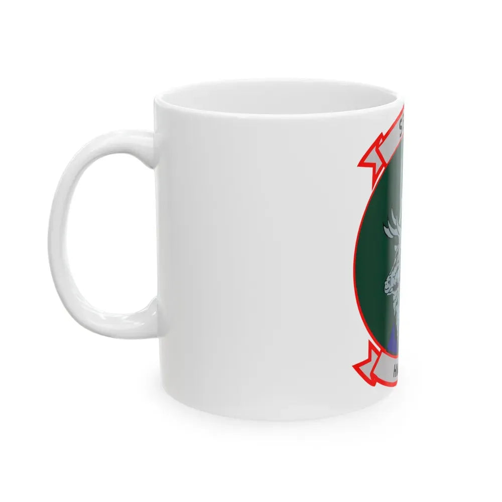 HMM 166 (USMC) White Coffee Mug - Go Mug Yourself