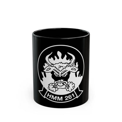 HMM 261 BW (USMC) Black Coffee Mug 11oz - Go Mug Yourself