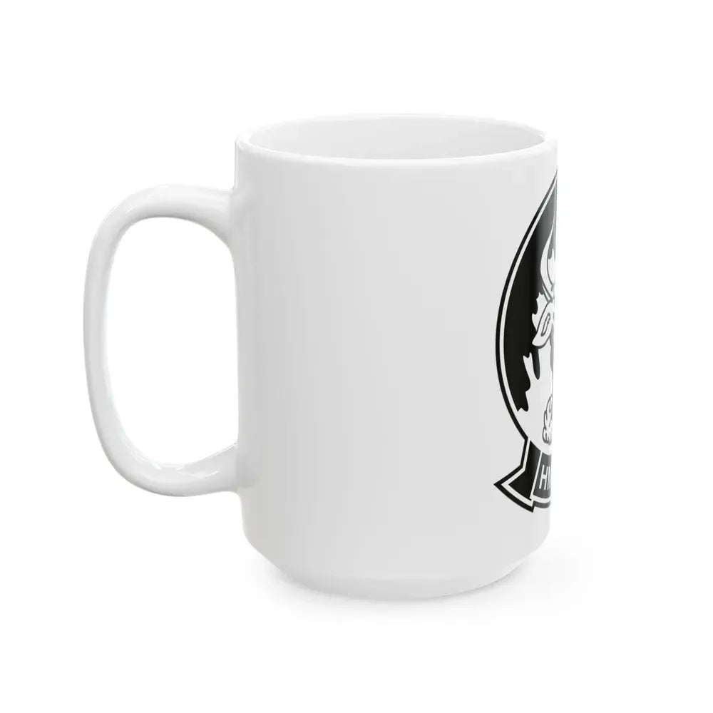 HMM 261 BW (USMC) White Coffee Mug - Go Mug Yourself