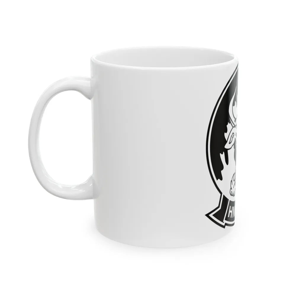 HMM 261 BW (USMC) White Coffee Mug-Go Mug Yourself