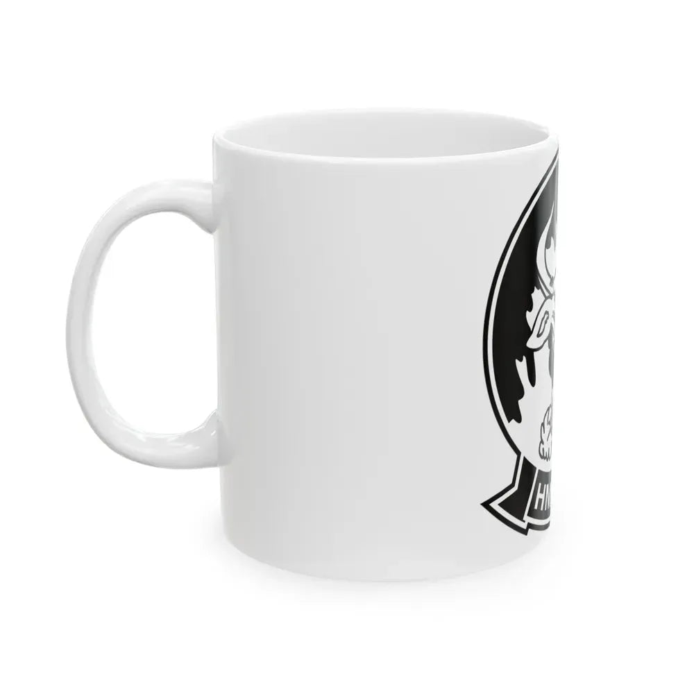 HMM 261 BW (USMC) White Coffee Mug - Go Mug Yourself