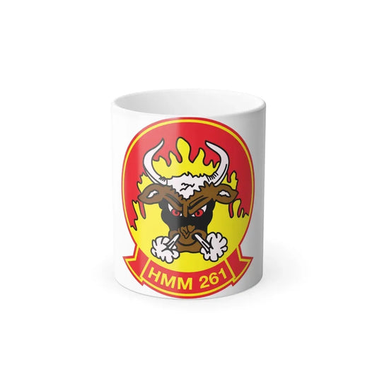 HMM 261 (USMC) Color Changing Coffee Mug 11oz - Go Mug Yourself
