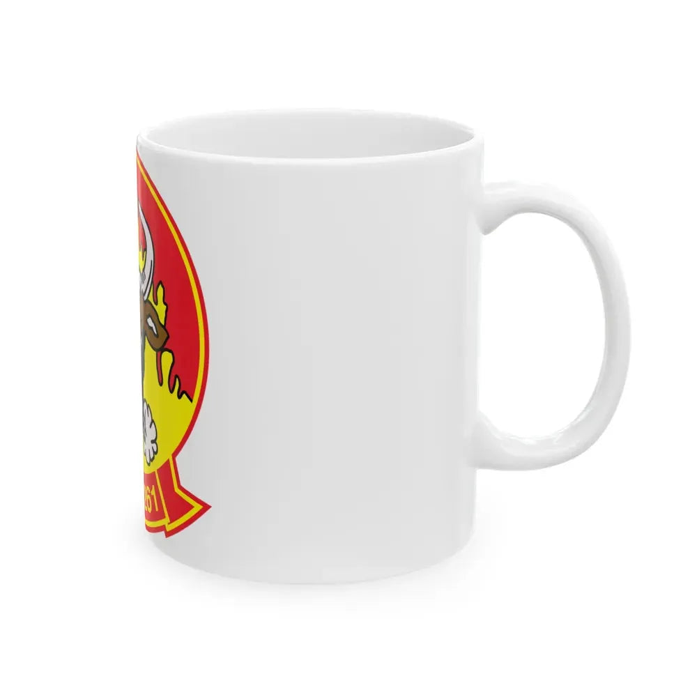 HMM 261 (USMC) White Coffee Mug - Go Mug Yourself