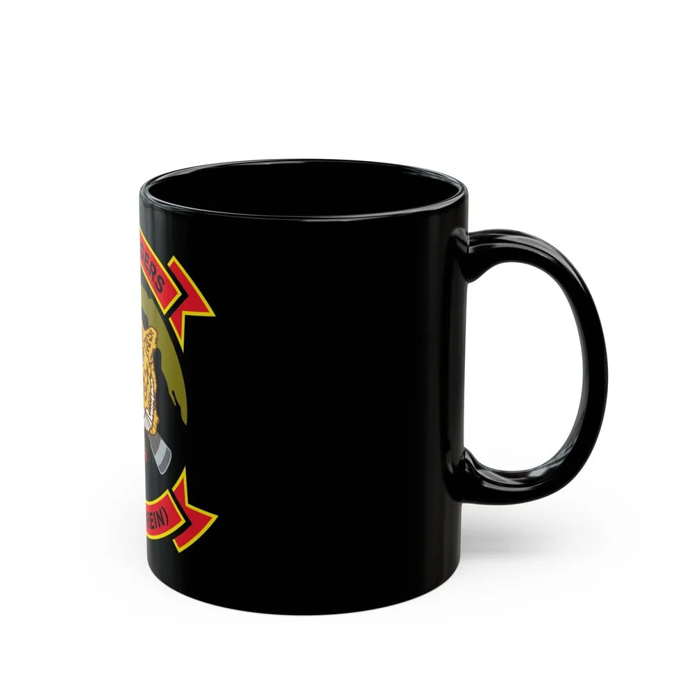 HMM 262 REIN (USMC) Black Coffee Mug-Go Mug Yourself