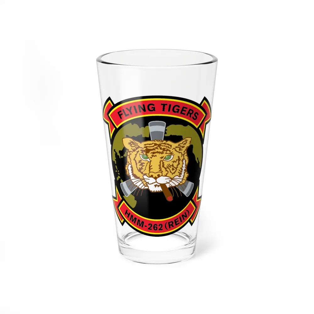 HMM 262 REIN (USMC) Pint Glass 16oz-16oz-Go Mug Yourself