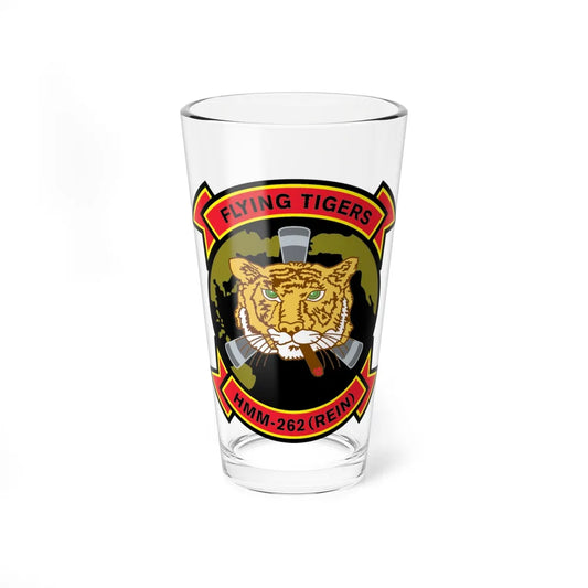 HMM 262 REIN (USMC) Pint Glass 16oz-16oz-Go Mug Yourself