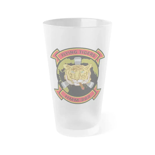 HMM 262 (USMC) Frosted Pint Glass 16oz Default Title - Go Mug Yourself