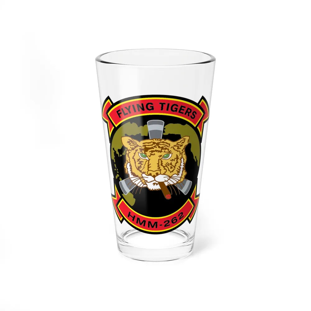 HMM 262 (USMC) Pint Glass 16oz-16oz-Go Mug Yourself