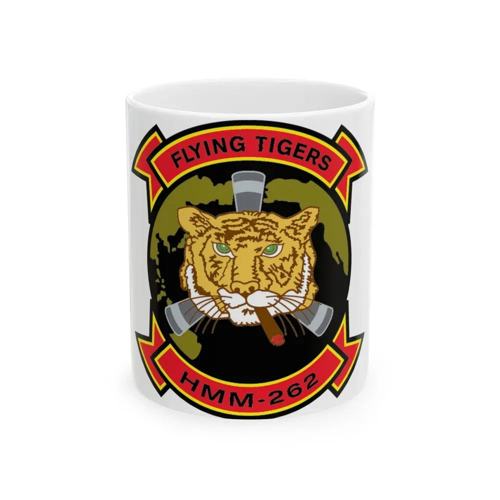 HMM 262 (USMC) White Coffee Mug 11oz - Go Mug Yourself