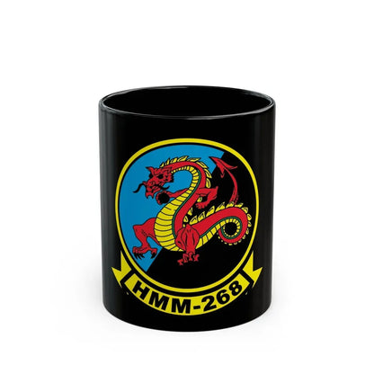 HMM 268 alt (USMC) Black Coffee Mug 11oz - Go Mug Yourself