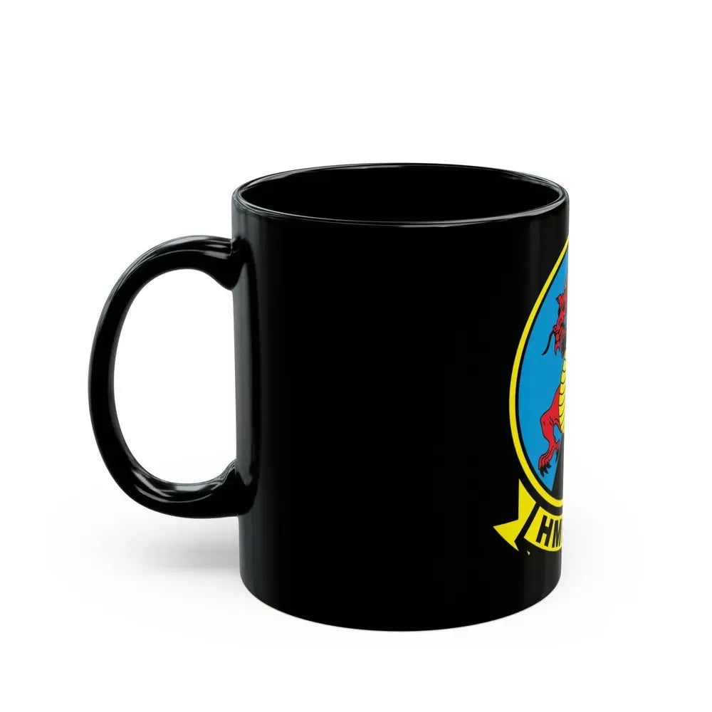 HMM 268 alt (USMC) Black Coffee Mug - Go Mug Yourself