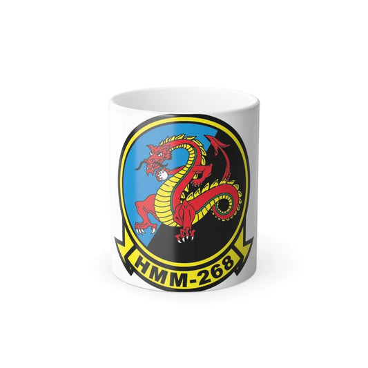 HMM 268 alt (USMC) Color Changing Mug 11oz-11oz-Go Mug Yourself