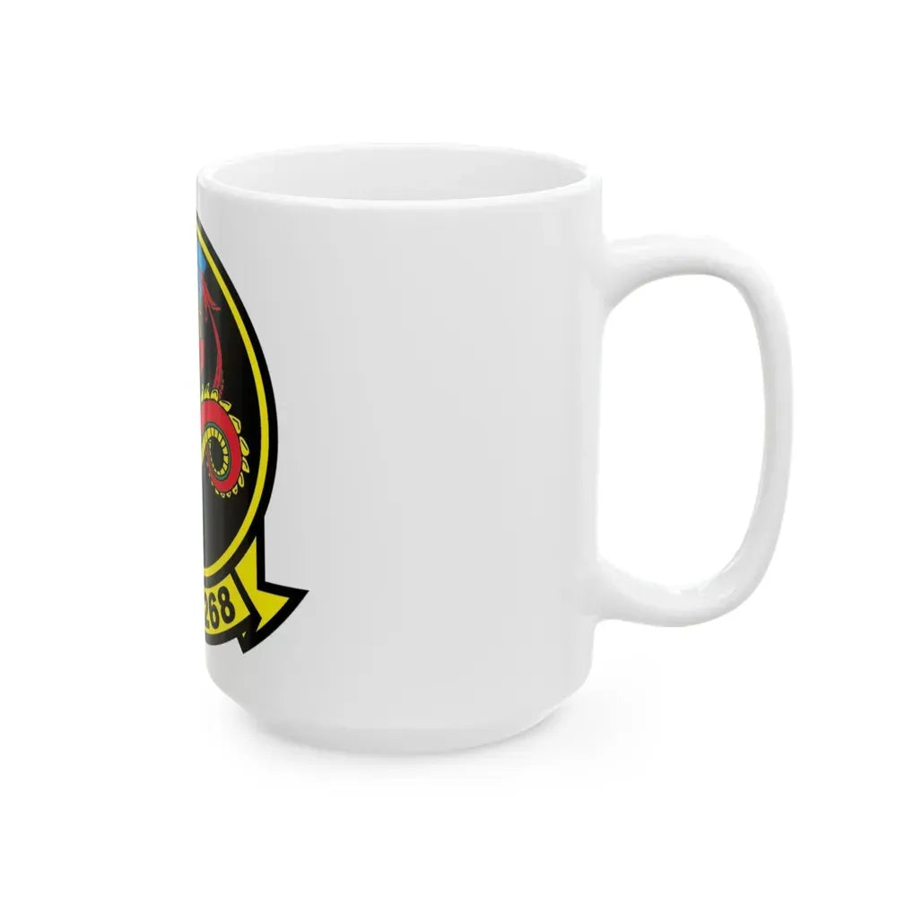 HMM 268 alt (USMC) White Coffee Mug - Go Mug Yourself
