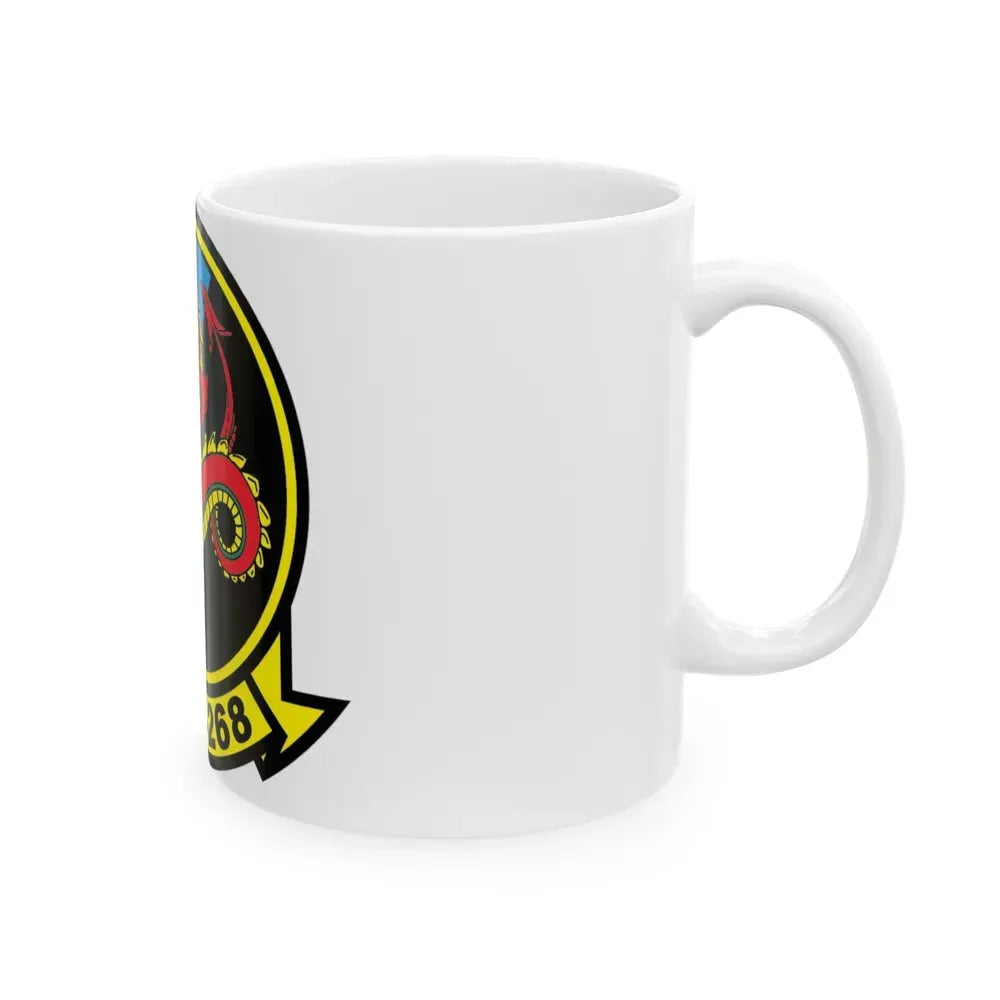 HMM 268 alt (USMC) White Coffee Mug - Go Mug Yourself