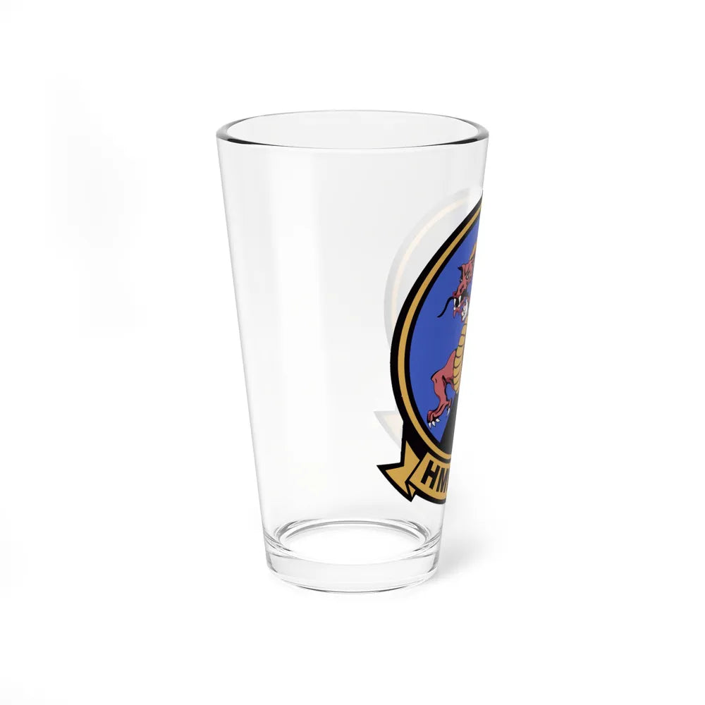 HMM 268 (USMC) Pint Glass 16oz-Go Mug Yourself