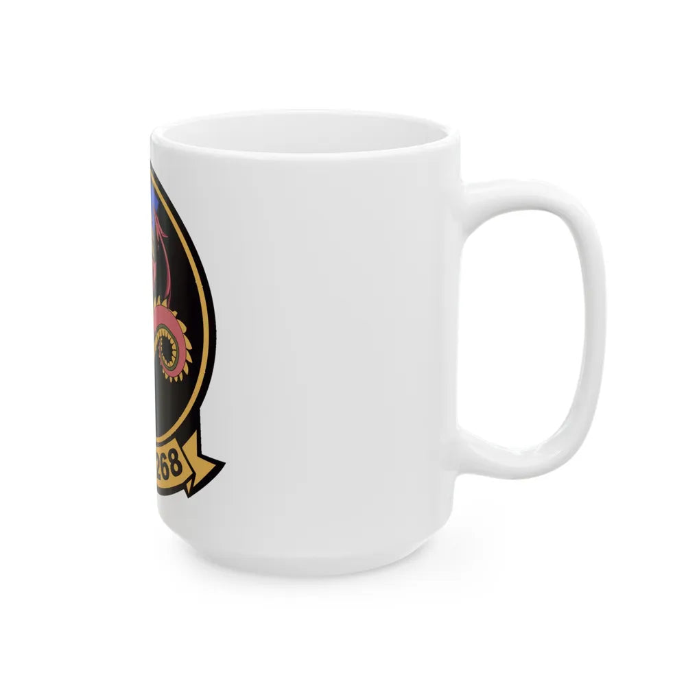 HMM 268 (USMC) White Coffee Mug-Go Mug Yourself