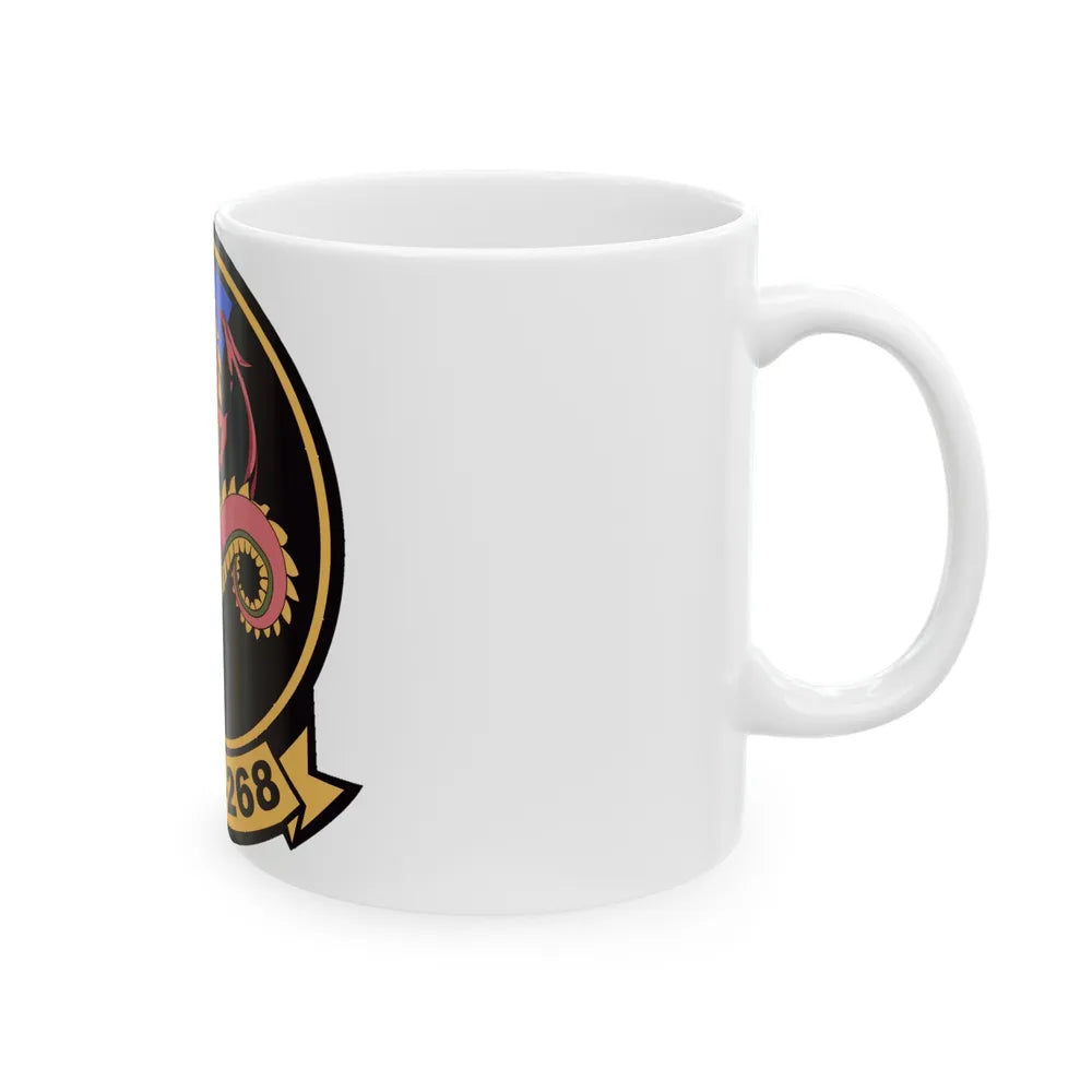 HMM 268 (USMC) White Coffee Mug-Go Mug Yourself