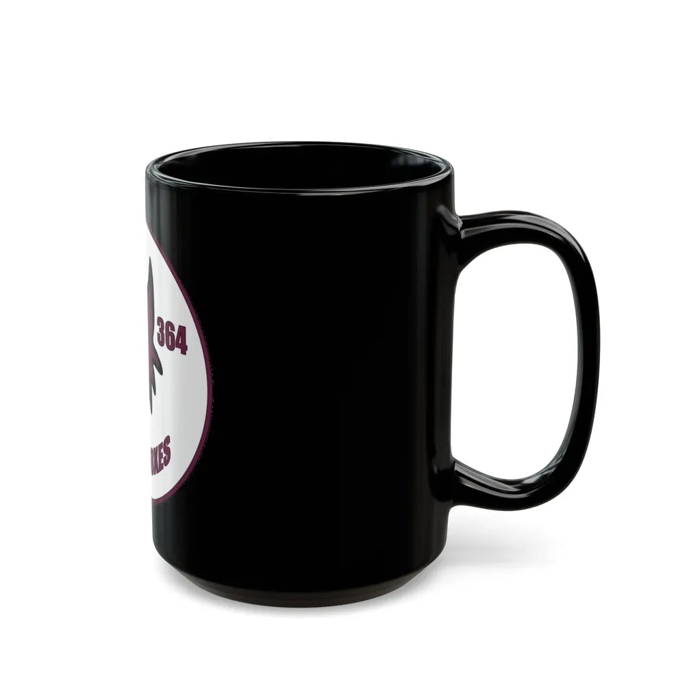 HMM 364 (USMC) Black Coffee Mug-Go Mug Yourself