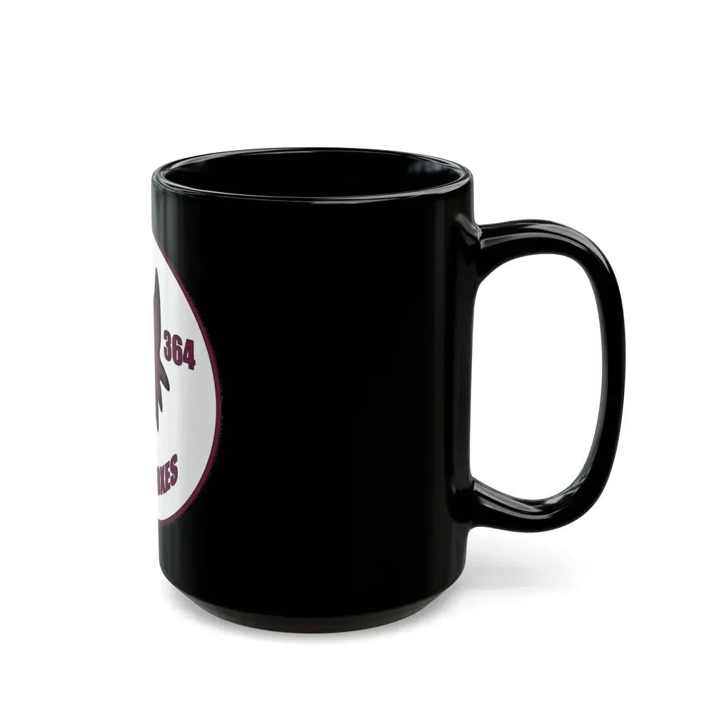 HMM 364 (USMC) Black Coffee Mug - Go Mug Yourself