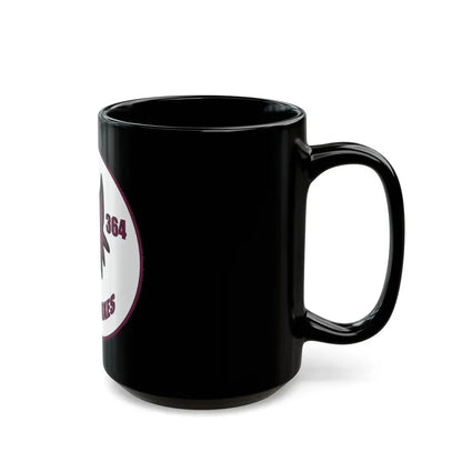 HMM 364 (USMC) Black Coffee Mug - Go Mug Yourself