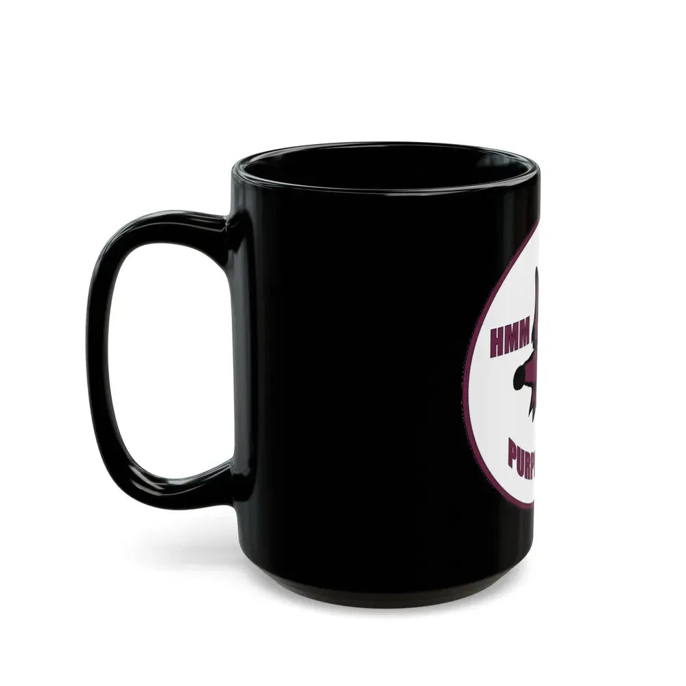 HMM 364 (USMC) Black Coffee Mug - Go Mug Yourself