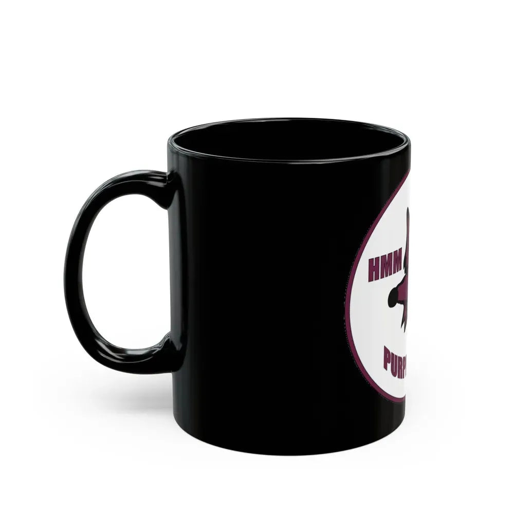 HMM 364 (USMC) Black Coffee Mug - Go Mug Yourself