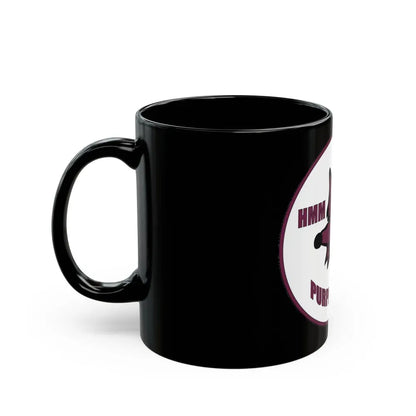 HMM 364 (USMC) Black Coffee Mug - Go Mug Yourself