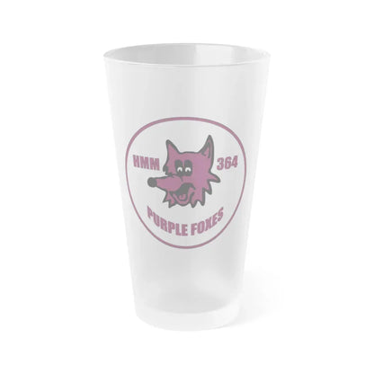 HMM 364 (USMC) Frosted Pint Glass 16oz Default Title - Go Mug Yourself
