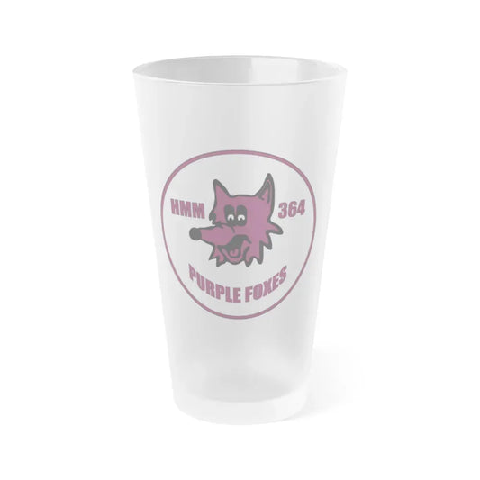 HMM 364 (USMC) Frosted Pint Glass 16oz Default Title - Go Mug Yourself