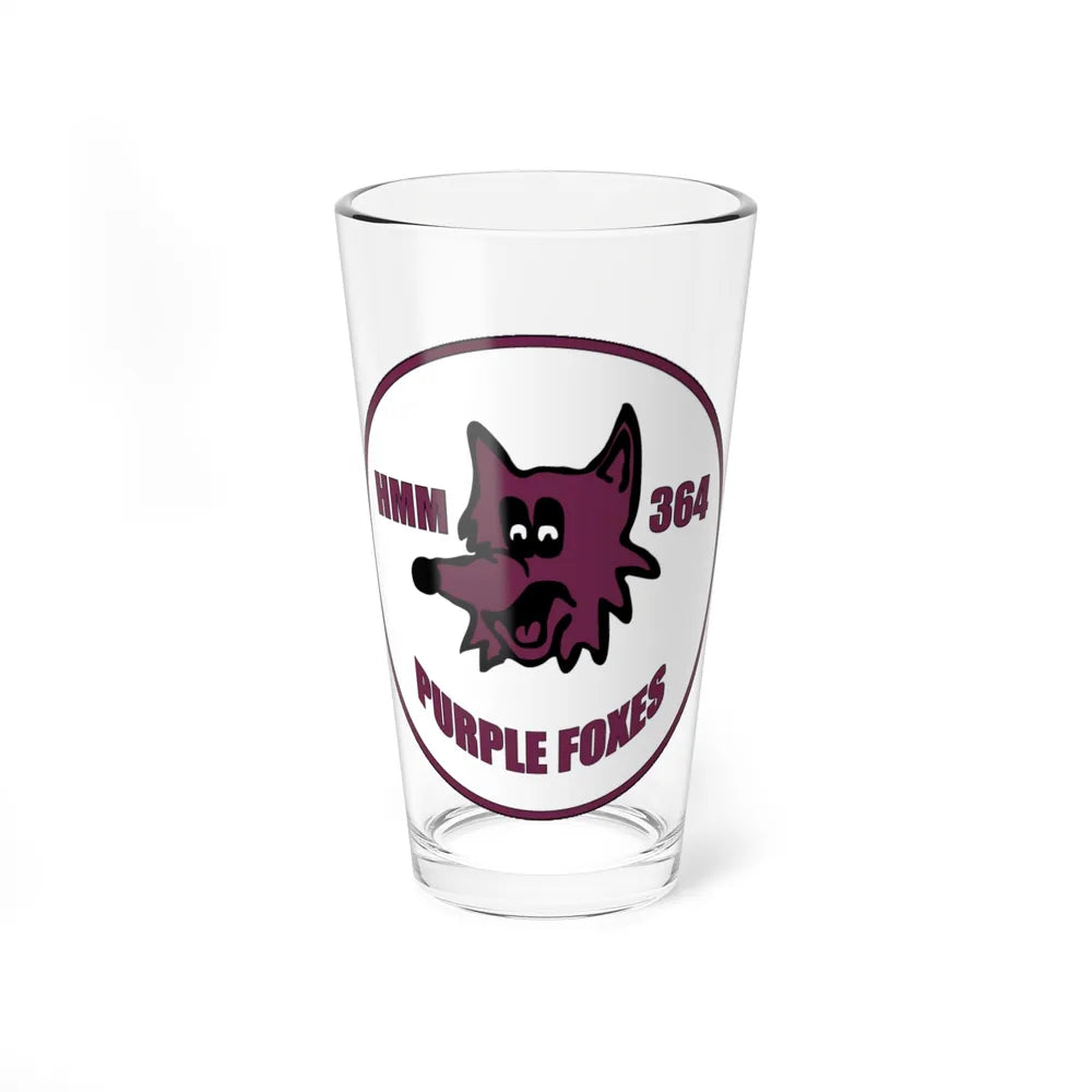 HMM 364 (USMC) Pint Glass 16oz-16oz-Go Mug Yourself