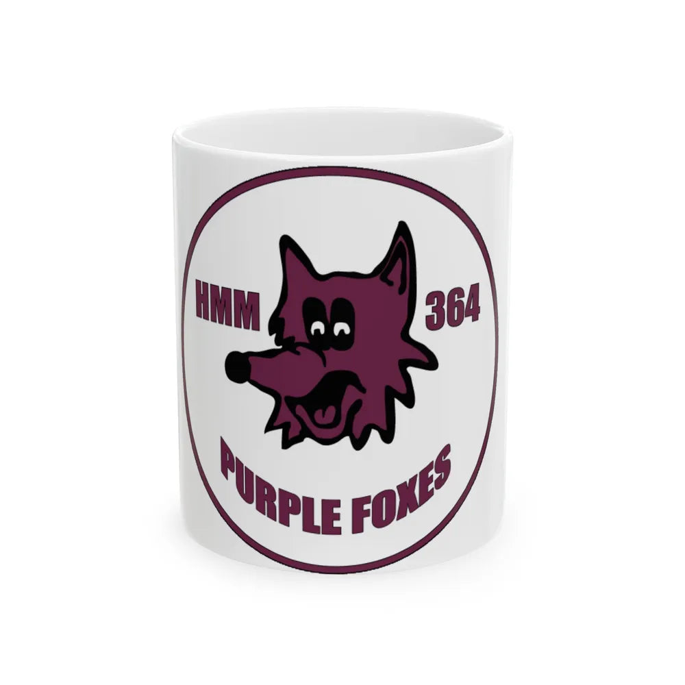 HMM 364 (USMC) White Coffee Mug-11oz-Go Mug Yourself