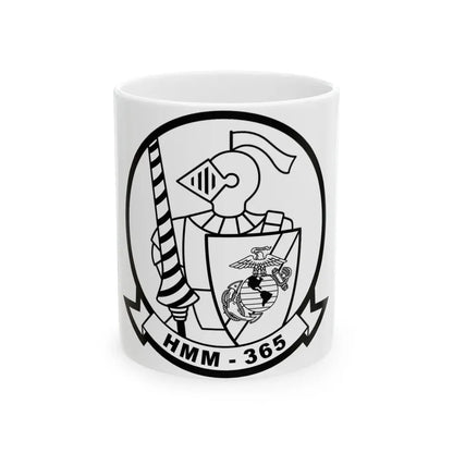 HMM 365 (USMC) White Coffee Mug 11oz - Go Mug Yourself