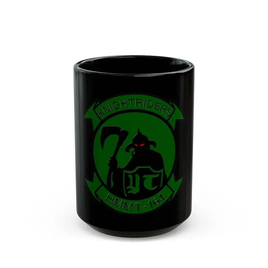 HMMT 164 (USMC) Black Coffee Mug 15oz - Go Mug Yourself