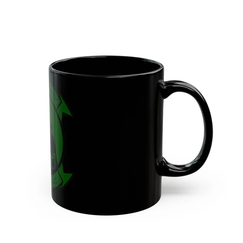 HMMT 164 (USMC) Black Coffee Mug-Go Mug Yourself