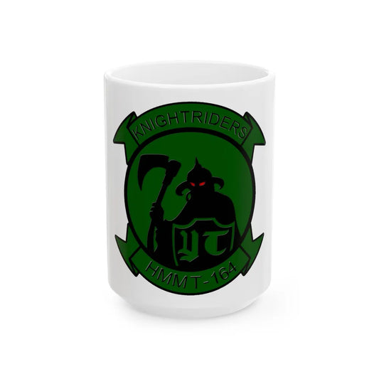 HMMT 164 (USMC) White Coffee Mug-15oz-Go Mug Yourself