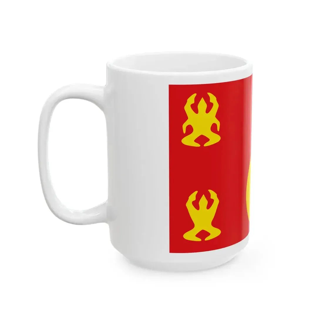 Hmong flag (China) White Coffee Mug - Go Mug Yourself