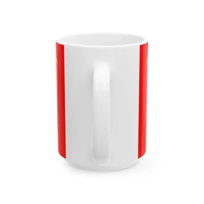 Hmong Flag UNPO (Laos) White Coffee Mug - Go Mug Yourself