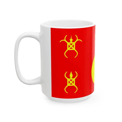 Hmong Flag UNPO (Laos) White Coffee Mug - Go Mug Yourself